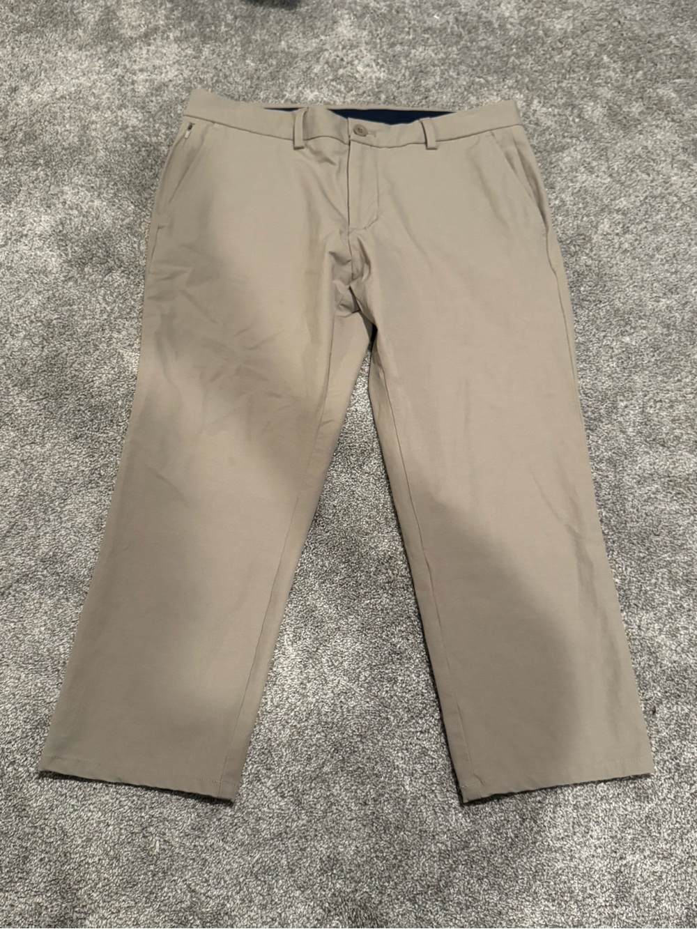 Vineyard Vines 🐳 | Men's Classic Khaki Chino Pants - Neutral Tan ALTERED